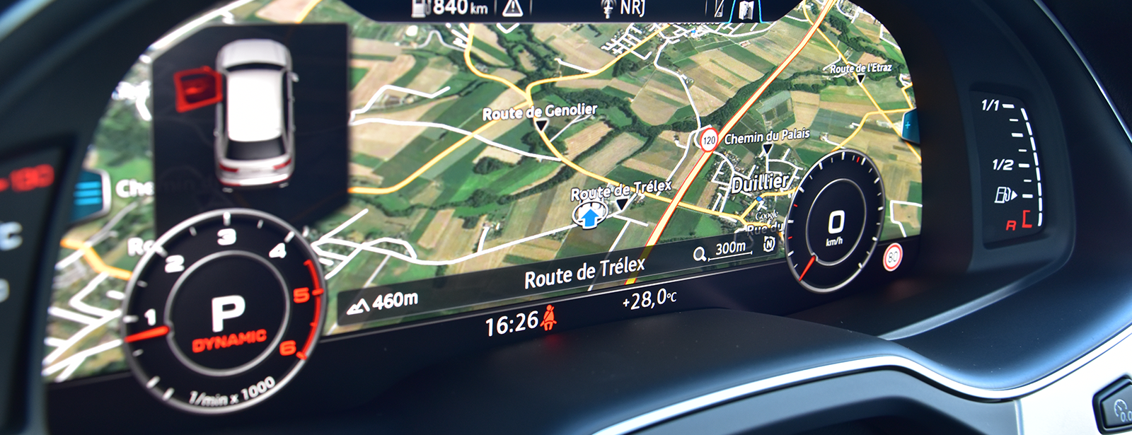Cockpit virtuel Q7